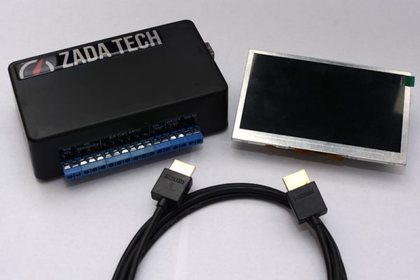 5" Full colour TFT graphical LCD multi gauge