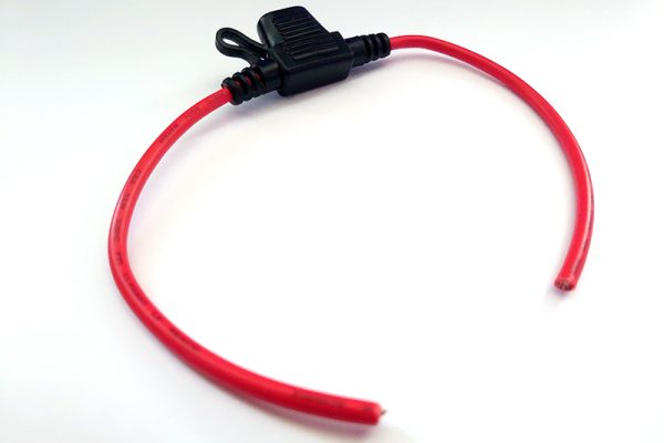 Fuse holder with 2A fuse