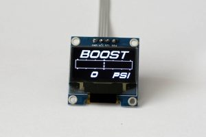 OLED 1.3" digital single boost gauge