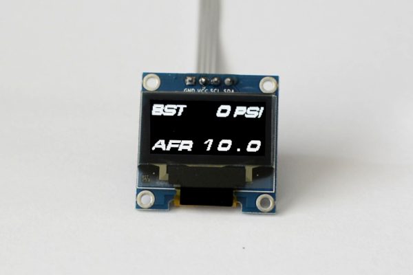 OLED digital boost and AFR multi gauge