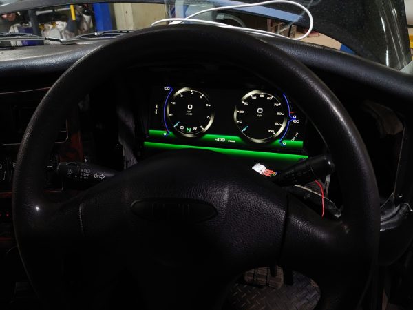 EV (Electric Vehicle) LCD Digital Dashboard in High Definition