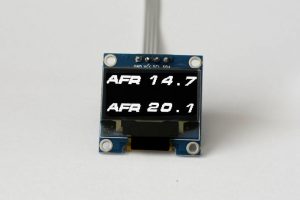 OLED 1.3" digital dual AFR (Air Fuel Ratio) multi gauge