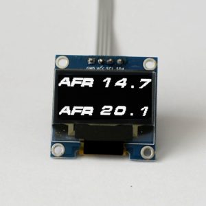OLED 1.3" digital dual AFR (Air Fuel Ratio) multi gauge