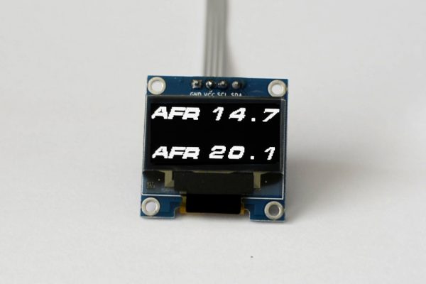 OLED digital dual AFR (Air Fuel Ratio) multi gauge