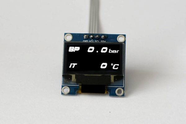 OLED 1.3" digital boost and air intake multi gauge