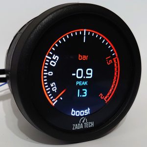 Zada Tech Fiat 500 Abarth Round Circular Multi Function Gauge Display with sensors