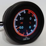 Zada Tech Fiat 500 Abarth Round Circular Multi Function Gauge Display with sensors