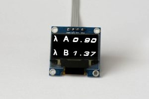 OLED 1.3" digital dual Lambda multi gauge