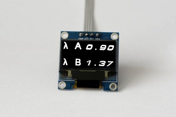 OLED digital dual Lambda multi gauge