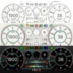 12.3" ultrawide LCD Digital Dashboard in High Definition